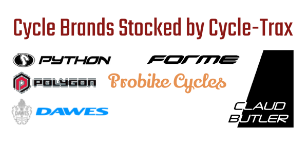 Cycle-Trax Brands Stocked